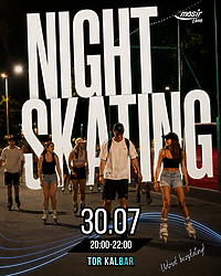 Pierwszy Night Skating na Kalbarze