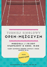 Pierwszy turniej singlowy w sezonie zimowym