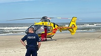 Dramat na plaży w Jantarze. Tonęło kilka osób jednocześnie (aktualizacja)