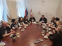 Podziękowanie za wspólne granie