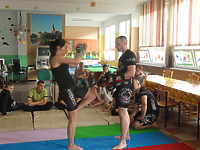 Pokaz samoobrony dla młodzieży