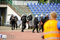 Elbląscy kibice zatrzymani przez policję