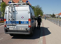 Policyjne kontrole autobusów