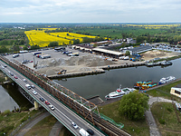 O rozwoju portu, nowym terminalu i unijnych pieniądzach