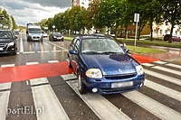 Potrącenie na ul. Nowowiejskiej