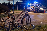 Potrącenie rowerzystki na Marymonckiej