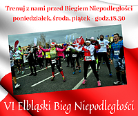Potrenuj przed Biegiem Niepodległości