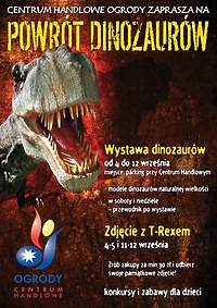 Powrót Dinozaurów... w Ogrodach - rozstrzygnięcie konkursu!