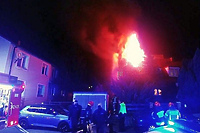 Pożar przy Lubelskiej