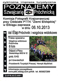 Poznajemy Szwajcarię Próchnicką z PTTK