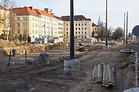 Prace postępują, choć pogoda nie sprzyja