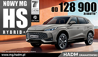 Nowy MG HS Hybrid+ już wkrótce w salonie HADM Gramatowski