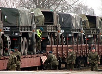 Przeciwlotnicy na poligonie
