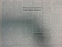 Przed Dniem Kolejarza