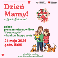 Przedpremierowy pokaz filmu „Drugie życie” na Dzień Mamy