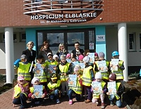 Przedszkolaki z wizytą w hospicjum