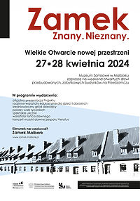 Przedzamcze w Malborku otwiera się na turystów