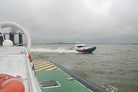 Przekroczył granicę państwową na zalewie