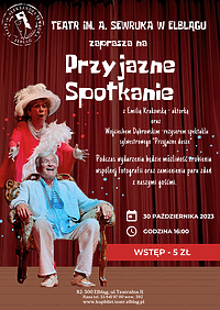 Przyjazne spotkanie z Emilią Krakowską i Wojciechem Dąbrowskim!