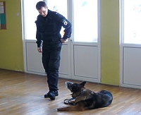 Ramzes odwiedził przedszkolaki