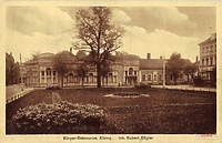 Dawno temu w Elblągu... dzieci czekały na bazar świąteczny