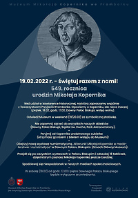 Rocznica 549. urodzin Mikołaja Kopernika