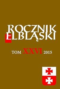 Rocznik Elbląski: on wygrał XXVI tom