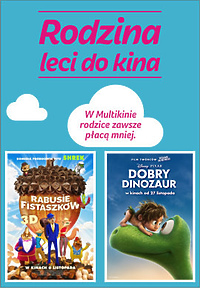 Rodzina leci do kina na „Rabusiów fistaszków"