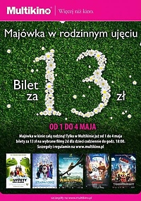 Rodzinna Majówka w Multikinie