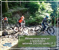 Rowerowe spacery z leśnikiem