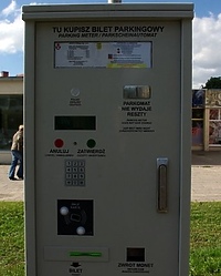 Rozwiązaniem parkomaty