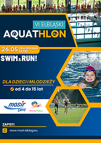 Ruszają zapisy na VI Elbląski Aquathlon