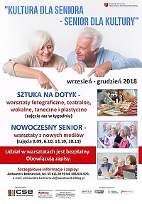 Ruszył nabór na twórcze warsztaty dla seniorów