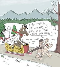 Pierwszy kulig w Elblągu