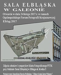 Sala Elbląska pełna fotografii