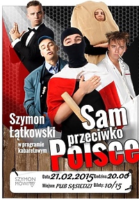 "Sam przeciwko Polsce". Stand-up u Sąsiadów