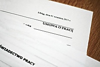 Sen o umowie o pracę