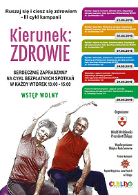 Seniorze, w każdy wtorek wybierz „Kierunek: Zdrowie”