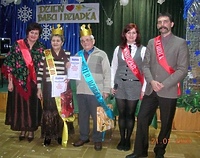 Babcia i dziadek w koronie