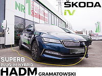 Skoda SUPERBiV: Poznaj różnice pomiędzy hybrydą plug-in, a "klasyczną hybrydą"