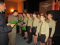 Ślubowali elbląscy kadeci