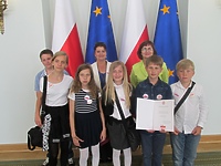 SP 12 z wizytą u Prezydenta RP