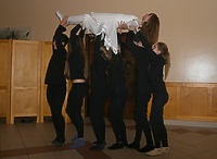 Spektakl w Gimnazjum Sybiraków