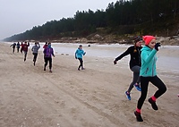Sportowe ferie lekkoatletów w Sztutowie