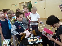 Spotkanie z pisarka w SP nr 21