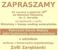 Spotkanie z Zofią Zarębianką