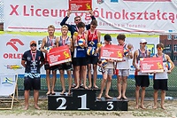 Srebro młodych elbląskich siatkarzy w Mistrzostwach Polski w Siatkówce Plażowej 