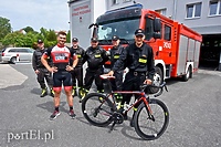 Rowerem popędzi jak do pożaru