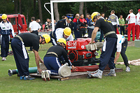 Strażacy na zawodach