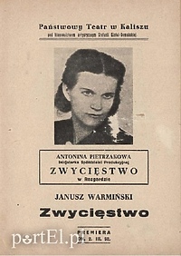 „Zwycięstwo” z Rozgartu w teatrze